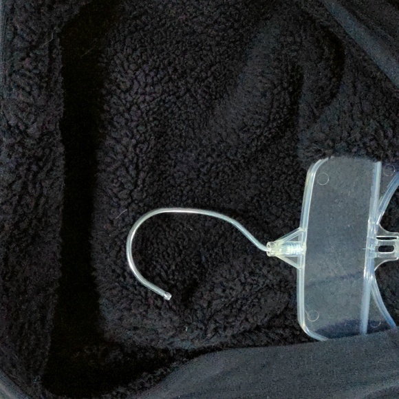 Adidas French Terry Sweat Dress with Sherpa Hood - Picture 5 of 8